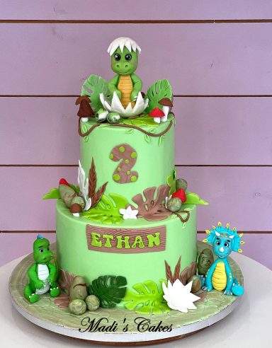 Gâteau dinosaure 